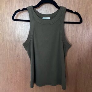 Reformation High Neck Tank Top